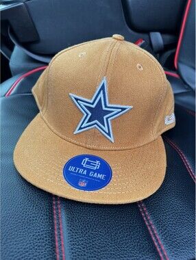 Dallas Cowboys Snapback Cap Flatbrim Adjustable Carhartt Style Ultra Game NEW